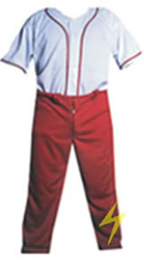 uniformes-de beisbol rojo